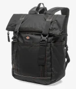 Dickies Ashville Roll Top Backpack Black DK0A4YHLBLK1 57 x 29 x 14 cm 23 Liter