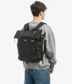 Dickies Ashville Roll Top Backpack Black DK0A4YHLBLK1 57 x 29 x 14 cm 23 Liter - Image 8
