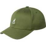 KANGOL WOOL FLEXFIT BASEBALL OLIVE 8650BC OL301 L/XL
