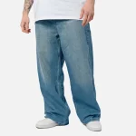 KARL KANI OG AOP BACK POCKET RELAXED BAGGY BLUE KM251-032-1