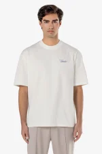 PEGADOR CARILLO OVERSIZED TEE WASHED WARM WHITE 4663-551-M-GR