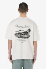PEGADOR POLION OVERSIZED TEE WASHED WARM WHITE 4673-551-M-GR - Image 2
