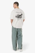 PEGADOR POLION OVERSIZED TEE WASHED WARM WHITE 4673-551-M-GR - Image 5