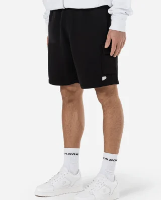 PEGADOR LEYTON TERRY CARGO SHORTS WASHED BLACK 4625-002-M-GR