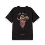 Grimey Lone Hand Regular Tee Black GA744-BLK - Image 2