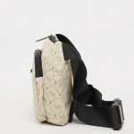 KARL KANI KK RETRO KANI MONOGRAM ALL OVER PRINT CROSSBODY BAG BEIGE KA251-015-2  - Image 5