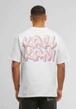 KARL KANI KANI BUBBLEGUM TEE WHITE KM251-045-1 - Image 2