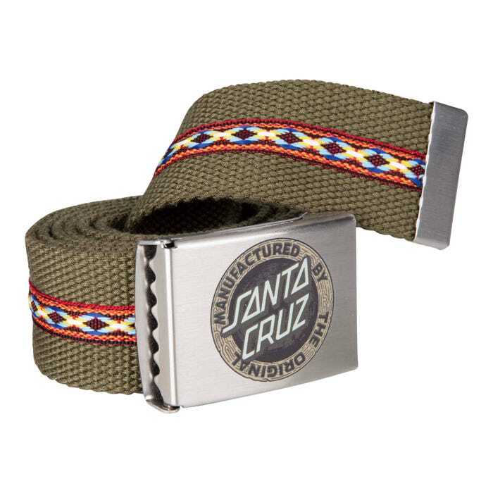 sca-bel-0174 Santa Cruz Carved MFG Belt Iguana SCA-BEL-0174 - Image 1