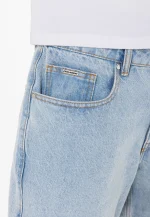 PEGADOR BOSTIC JEANS SHORTS WASHED LIGHT BLUE PGDR-5000-076 - Image 2