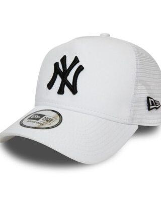New Era New York Yankees White A-Frame Trucker Cap 12285467