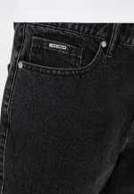 PEGADOR BOSTIC JEANS SHORTS WASHED BLACK PGDR-5000-002 - Image 3