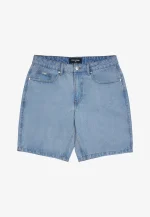 PEGADOR BOSTIC JEANS SHORTS WASHED LIGHT BLUE PGDR-5000-076 - Image 3