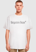 Forgotten Faces Broken Marble Oversized Tee White FOF0155-00220  - Image 3