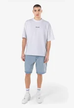 PEGADOR BOSTIC JEANS SHORTS WASHED LIGHT BLUE PGDR-5000-076 - Image 4
