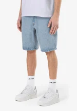 PEGADOR BOSTIC JEANS SHORTS WASHED LIGHT BLUE PGDR-5000-076