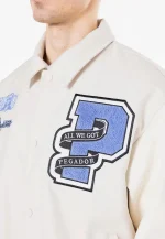 Pegador Wayten Varsity Jacket Warm White 4572-539-M-GR - Image 4