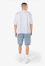 PEGADOR BOSTIC JEANS SHORTS WASHED LIGHT BLUE PGDR-5000-076 - Image 5