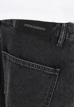PEGADOR BOSTIC JEANS SHORTS WASHED BLACK PGDR-5000-002 - Image 4