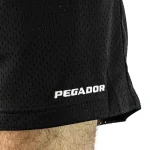 PEGADOR LOGO MESH SHORTS BLACK 4600-001-M-GR - Image 3