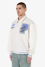 Pegador Wayten Varsity Jacket Warm White 4572-539-M-GR - Image 5