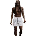 SPRAYGROUND CREAM CHECK SWIM SHORT SWM2020 - Image 2
