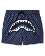 SPRAYGROUND MIDNIGHT SHARKS IN PARIS SWIM SHORT SWM2023