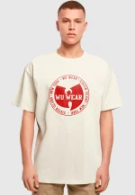 WU Wear Circle Logo Oversize Tee Sand WU061