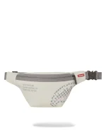 SPRAYGROUND CREAM CHECK SHARK CENTRAL SAVVY CROSS-BODY B7485 17.8  x 3.8 x 38.1cm