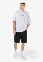 PEGADOR BOSTIC JEANS SHORTS WASHED BLACK PGDR-5000-002 - Image 2