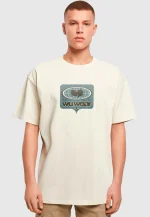 WU Wear Killa Bee Vintage Oversize Tee Sand WU059