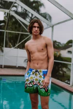 SPRAYGROUND CRAZY DAZEES SWIM SHORTS WM2029 - Image 4