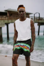 SPRAYGROUND SLIME TAKEOVER SWIM SHORT SWM2021 - Image 3