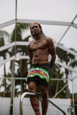 SPRAYGROUND SLIME TAKEOVER SWIM SHORT SWM2021 - Image 6