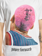 UPSCALE STUDIOS POWER FORWARD OVERSIZE TEE WHITE MT1844 - Image 3