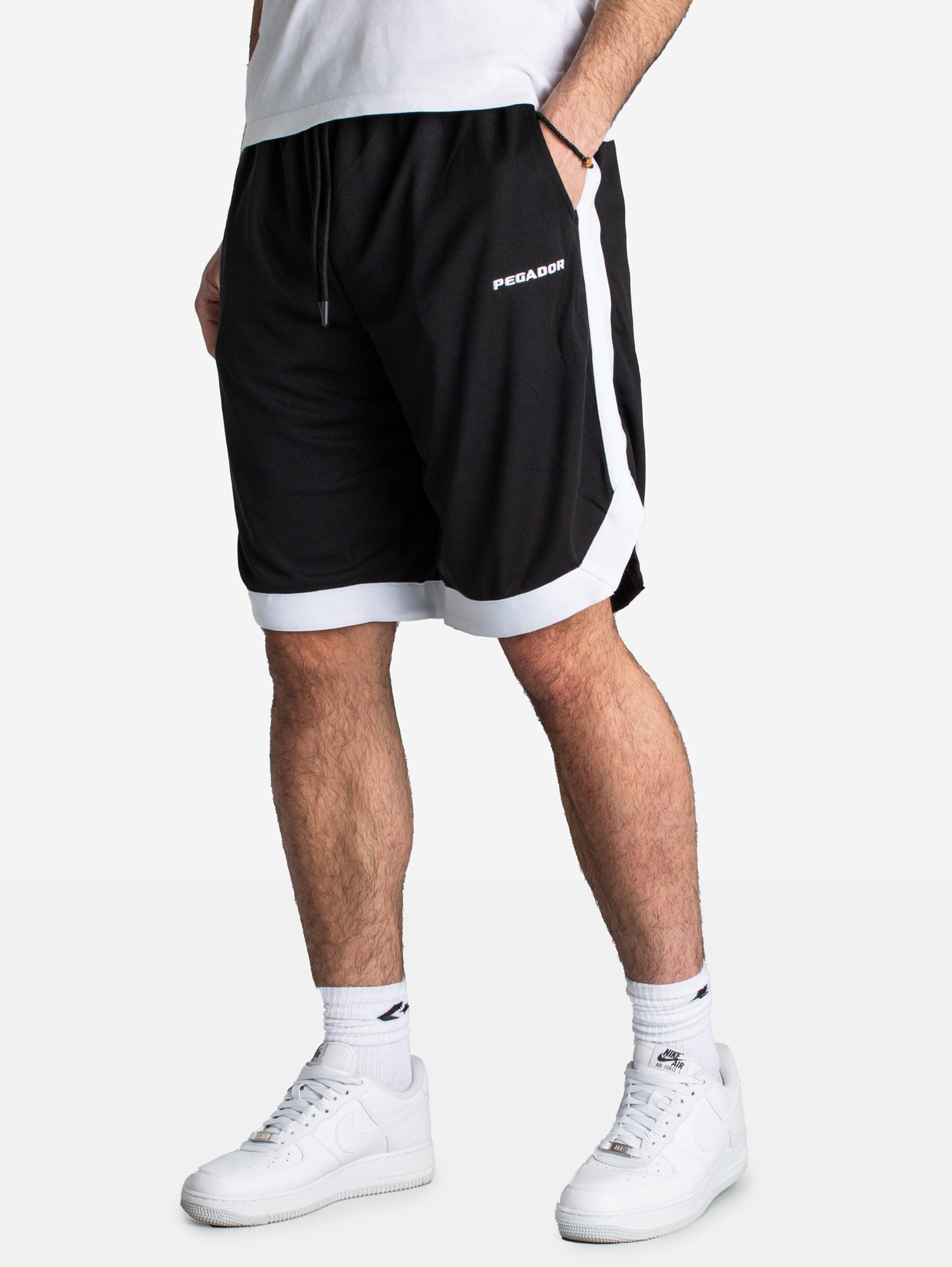 Pegador Melcom Logo Basketball Shorts Black PGDR-4699-001/004 - Image 1
