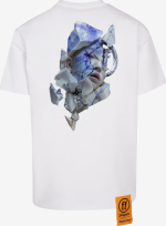 Forgotten Faces Broken Marble Oversized Tee White FOF0155-00220  - Image 2