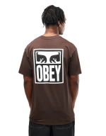 OBEY EYES ICON II CLASSIC T-SHIRT JAVA BROWN 165262142-JVA - Image 2