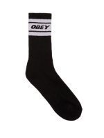 OBEY COOPER II SOCKS 100260093 BLACK/WHITE ONE SIZE - Image 3
