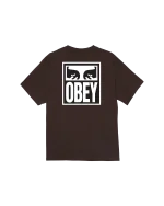 OBEY EYES ICON II CLASSIC T-SHIRT JAVA BROWN 165262142-JVA - Image 8