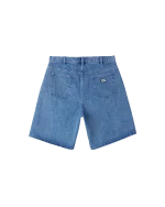 OBEY BIGWIG BAGGY DENIM SHORT RINSE INDIGO 172100090-RID - Image 4
