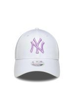 New era Womens MLB League Essential New York Yankees 9FORTY Cap White 60667398 - Image 2