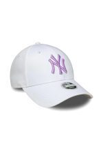 New era Womens MLB League Essential New York Yankees 9FORTY Cap White 60667398 - Image 3
