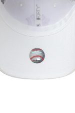 New era Womens MLB League Essential New York Yankees 9FORTY Cap White 60667398 - Image 5