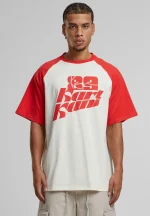 KARL KANI SIGNATURE COLORBLOCK RAGLAN T-SHIRT WHITE KM252-031-1
