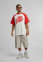 KARL KANI SIGNATURE COLORBLOCK RAGLAN T-SHIRT WHITE KM252-031-1 - Image 2
