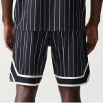 New Era Las Vegas Raiders NFL Pinstripe Black Shorts 60667938 - Image 5