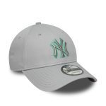 New Era New York Yankees Team Outline Grey 9FORTY Adjustable Cap 60667391 - Image 3
