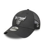 New Era Chicago Bulls NBA 9FORTY Trucker Adjustable Cap Dark Grey 60667433