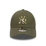 New Era New York Yankees 9FORTY Seasonal Infill Baseball Cap Green 60667435 - Image 2