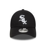 New Era Chicago White Sox MLB Side Patch 9FORTY Adjustable Cap Black 60667440 - Image 2